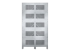 Schneider Electric Empty Battery Cabinet - Back