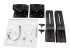 Ergotron Tall-User Kit for WorkFit Dual - Right-angle