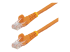 StarTech.com 3m Orange Cat5e / Cat 5 Snagless Patch Cable - Right-angle