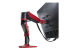Ergotron LX - Mounting kit (monitor arm, 2-piece desk clamp, pole, extension) - Back