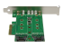 StarTech.com 3-port M.2 SSD (NGFF) Adapter Card - Back