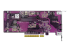 QNAP QM2-2P10G1TB - Storage controller - Back