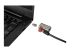 Kensington ClickSafe Security Anchor for Wedge Security Slot - Left-angle