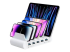 Compulocks 5 Port USB-C and USB-A Charging Dock with UK Plug - Left-angle