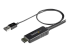 StarTech.com 3m HDMI to DisplayPort Adapter Cable with USB Power - Right-angle