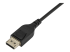 StarTech.com 6ft/2m VESA Certified DisplayPort 1.4 Cable, 8K 60Hz HBR3 HDR, Super UHD DisplayPort to DisplayPort Monitor Cord, Ultra HD 4K 120Hz DP 1.4 Slim Video Cable M/M DP Connectors - Close up