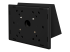 Crestron - Mounting kit (angled mounting bracket, bracket, 2 faceplates, adhesive pad) - Back