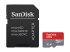 SanDisk Ultra - Flash memory card (microSDHC to SD adapter included) - Front