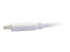 C2G 1.8m (6ft) USB C to DisplayPort Adapter Cable White - Close up