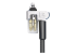 Kensington MicroSaver 2.0 Keyed Twin Laptop Lock - Close up