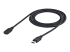 StarTech.com 2m (6ft) HDMI Extension Cable, Ultra HD HDMI Male to Female Cable, 4K HDMI Cable Extender, 4K 30Hz UHD HDMI Cable with Ethernet M/F, High Speed HDMI 1.4 Cable, 10.2Gbps - Right-angle
