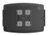 Compulocks iPad 10.2" Space Enclosure Glass Mount - Back