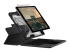 UAG Rugged Bluetooth Keyboard w/ Trackpad for iPad 10.2 UK English - Left-angle